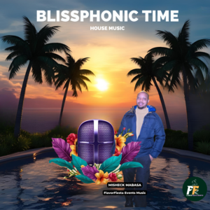 Blissphonic Time track artwork with visually captivating cover image that reflects the mood of the track, with colors that evoke the blissful, uplifting vibe of the music.